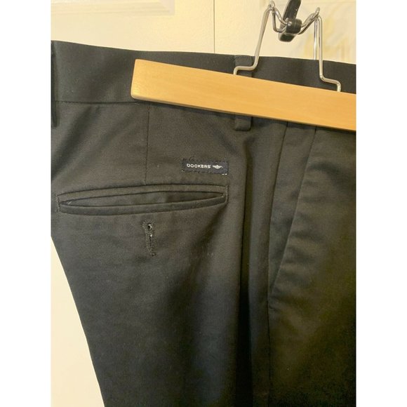 Dockers D3 Black Chinos Classic Fit‎ Pants 38 X 32 - Picture 3 of 6